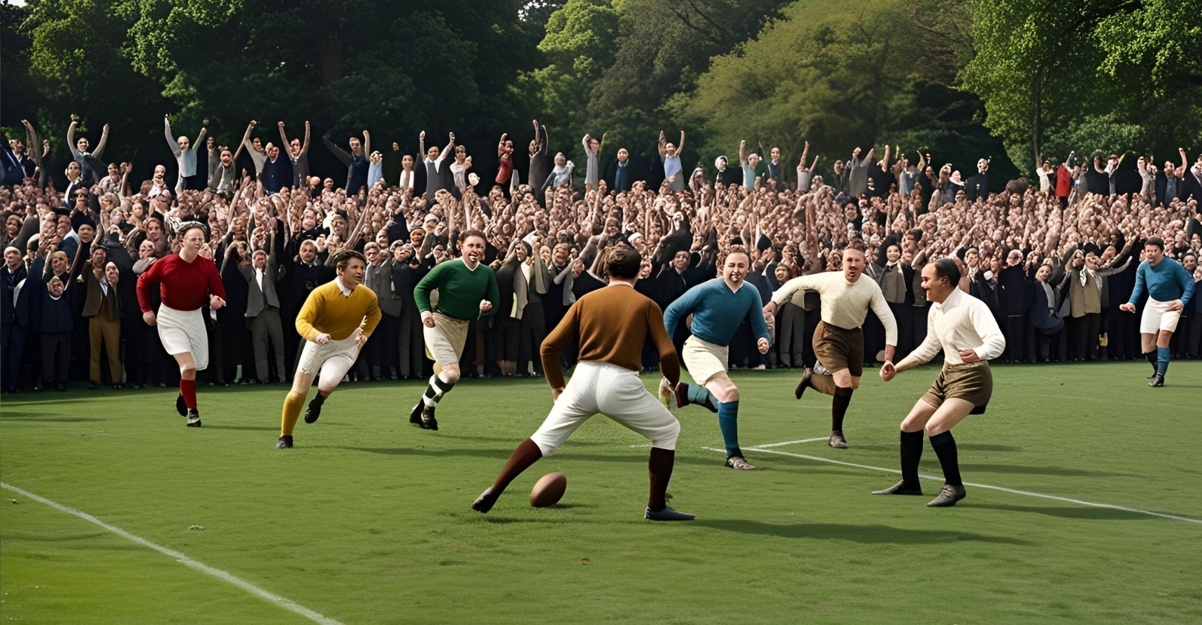 Did Hyde Park Host Historic Football Matches?
